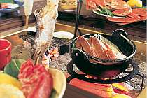 囲炉裏懐石